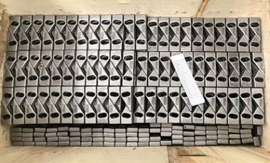 A batch of 9216 rail clamp have been sent to Oman