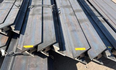 A batch of din standard crane rail a65 delivered to Indonesia