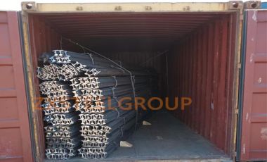 Exporting 12kg Steel Rails to Colombia