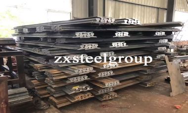 30 tons A55 steel rails sent to Colombia