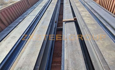 ZongXiang export 20pieces a45 rail to UAE