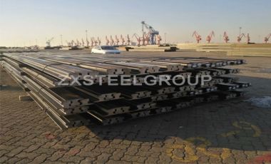 ZongXiang export 500 meters A120 Crane Rail to Malaysia