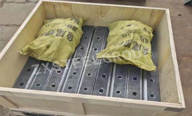 ZongXiang export a batch rail fishplate to Indonesia