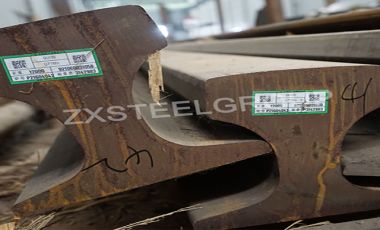 ZongXiang exported a batch of QU120 crane rail to Britain