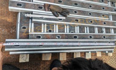 A batch of customized rail fishplate for sale