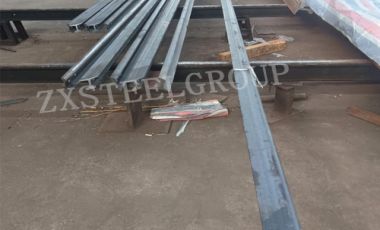45 degree bevel cutting of steel rail