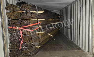 ZongXiang export a batch of 12kg/m rail to Indonesia
