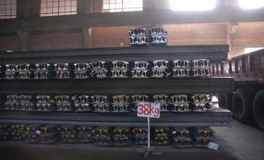 ZongXiang exported a batch of 38kg rail to India