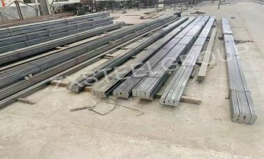 ZongXiang Exports 50*50mm Square Bar to Zambia