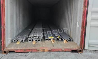 ZongXiang Exports a Batch of P38 Steel Rail to Bolivia
