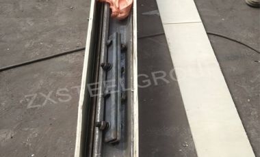 The Sample Delivery of 30kg Rail and Rail Fishplate to the Philippines