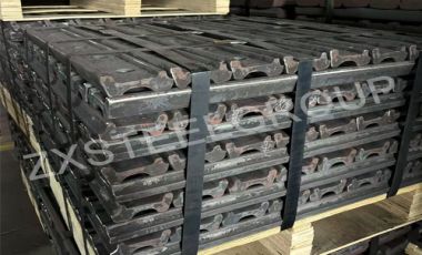 ZongXiang Exports a Batch of P65 Rail Fishplates to Zambia