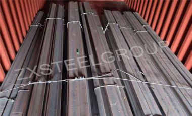 ZongXiang export a batch of 24kg steel rail to Malaysia