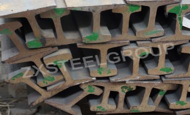 ZongXiang Exports 30 Tons of 24kg Steel Rail to Uzbekistan