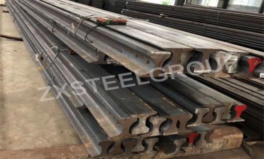 ZongXiang Exports 20 Tons of A100 Crane Rail to Oman