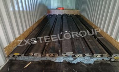 ZongXiang export a batch of a75 rail to Sri Lanka