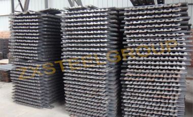 ZongXiang export a batch of rail fishplate to Zambia