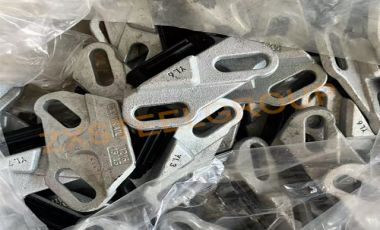 ZongXiang export 500 sets 1216/12/25 rail clamp to Vietnam