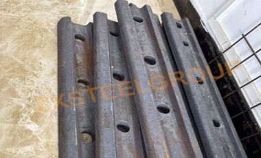ZongXiang export a batch of p65 rail fishplate to Zambia