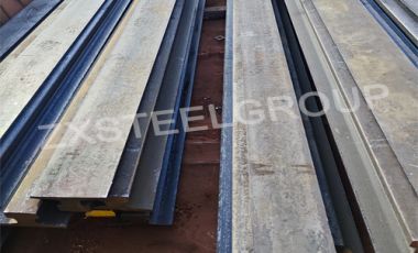 ZongXiang export a batch of a65 crane rail to Thailand
