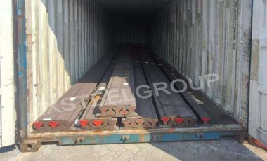 ZongXiang export a batch of qu100 rail to UAE
