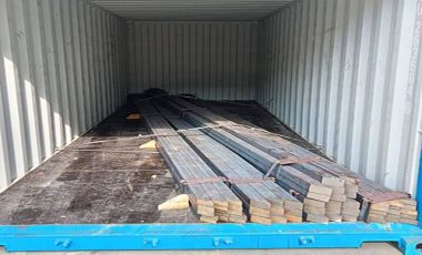 ZongXiang exported a batch of 60*40mm flat bar to Bangladesh