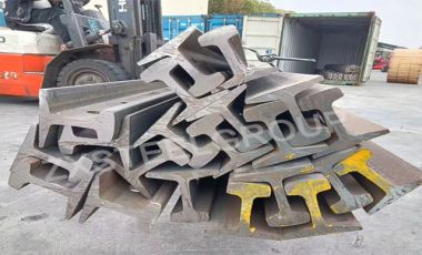 ZongXiang export a batch of p24 steel rail to Saudi Arabia