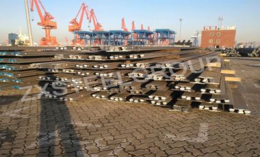 ZongXiang export a batch of a150 crane rail to Morocco