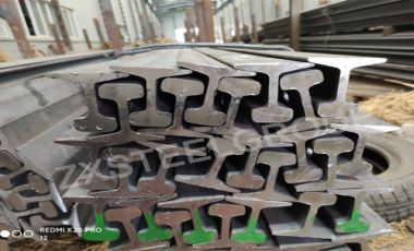 ZongXiang export a batch of 12kg steel rail to Zimbabwe