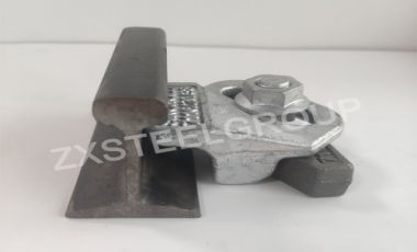 ZongXiang export 5000 sets 7116 rail clamp to Malaysia