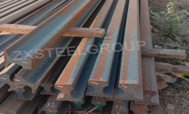 ZongXiang export a batch of cr100 steel rail to Zambia