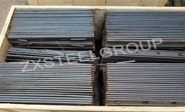 ZongXiang export a batch rail fishplate to Malaysia