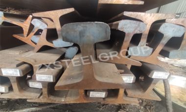 ZongXiang export 30tons 50kg steel rail to Saudi Arabia