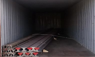 ZongXiang exported a batch of QU80 crane rail to Singapore