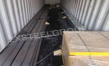ZongXiang export a batch of a65 crane rail to Indonesia