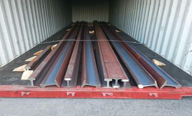 ZongXiang exported a batch of 60kg rail to Pakistan