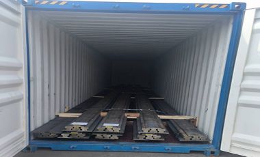 ZongXiang exported a batch of A100 rail to UAE
