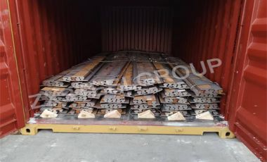 ZongXiang export a batch of a55 crane rail to Philippines