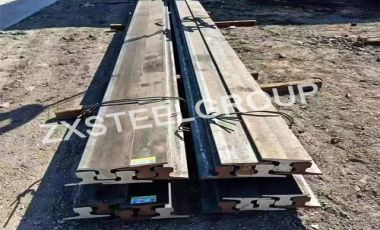 ZongXiang export 20 tons a75 crane rail to Malaysia