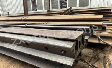 ZongXiang Successfully Exports a Batch of 50kg Steel Rail to Saudi Arabia