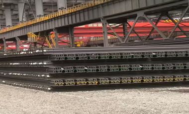 ZongXiang exported a batch of 38kg rail to Nigeria