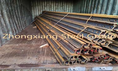 ZongXiang exported a batch of 43kg rail to Bangladesh